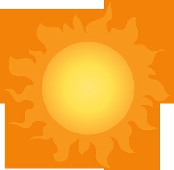 Sunshine Clip Art N2