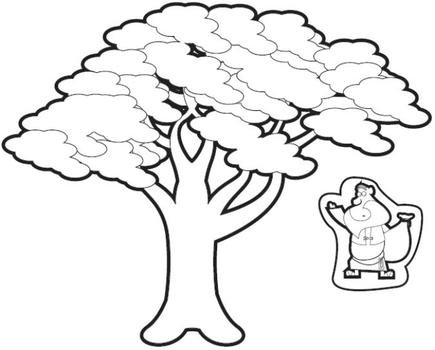Zacchaeus Craft For Preschoolers