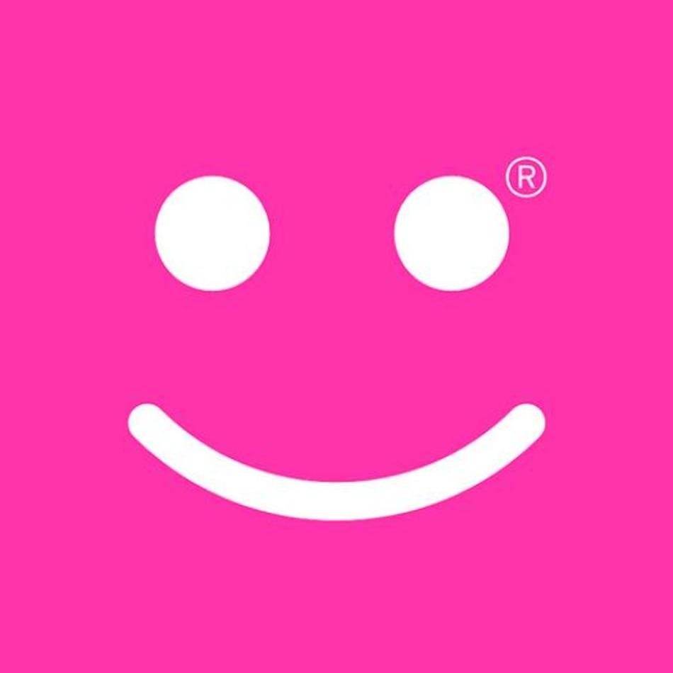 Pink Smiley Face