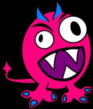 Monster Clip Art N24