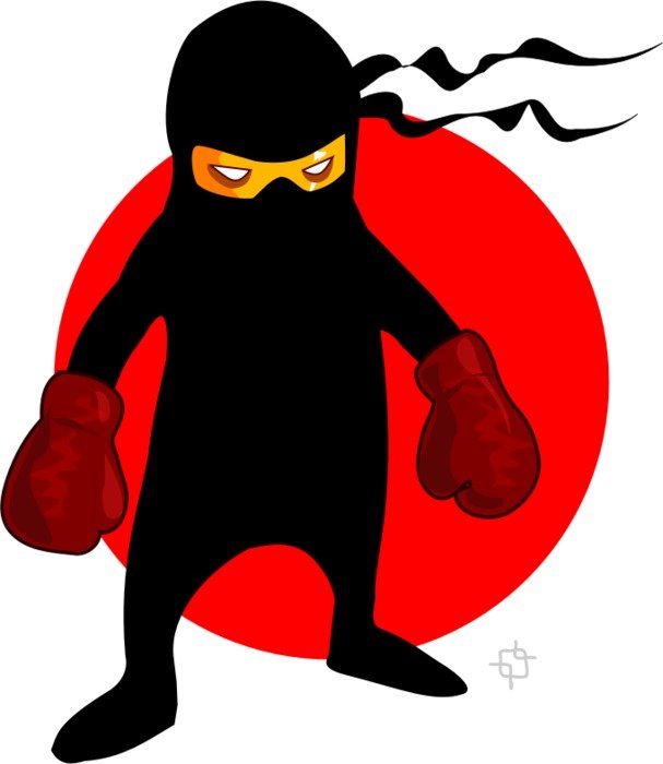 Cartoon Ninja Clip Art N7