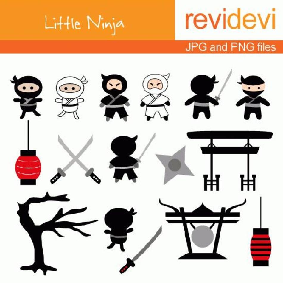 Ninja Clip Art N4