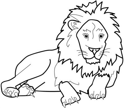 Lions Animal Coloring Pages To Print