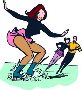 Ice Skating Clip Art N36