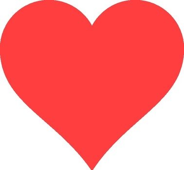 Red Heart Clip Art Borders N2