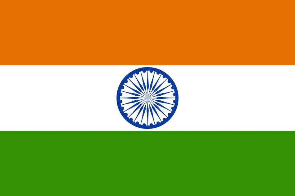 Clip art of the Indian flag