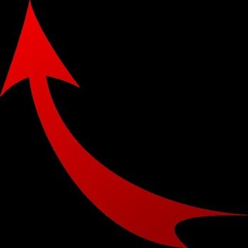 Curved Arrow