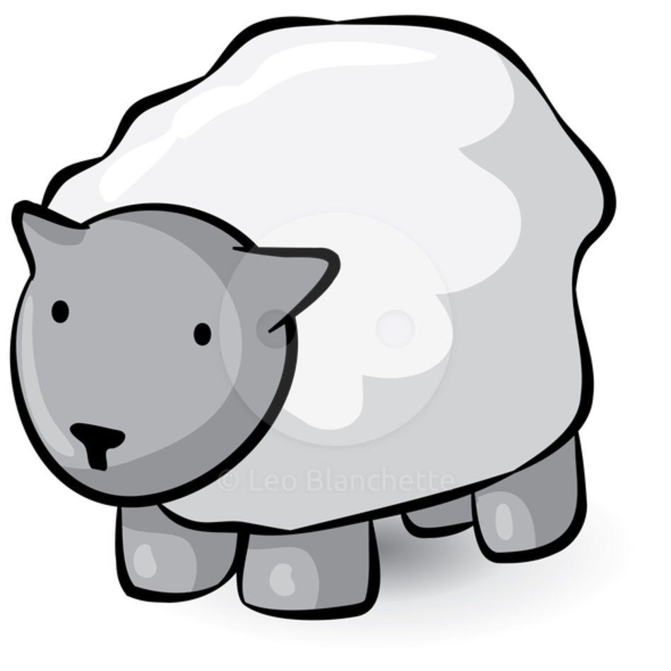Cute Sheep Clip Art N7