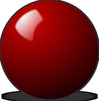 Red Ball Clip Art N3