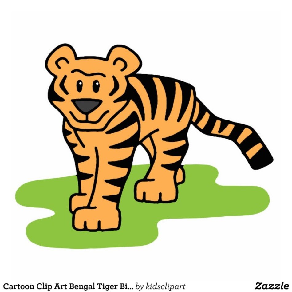 Tiger Cartoon Clip Art N11