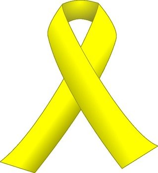 Yellow Ribbon Clip Art N3