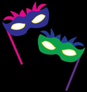 Masquerade Mask Clip Art N2