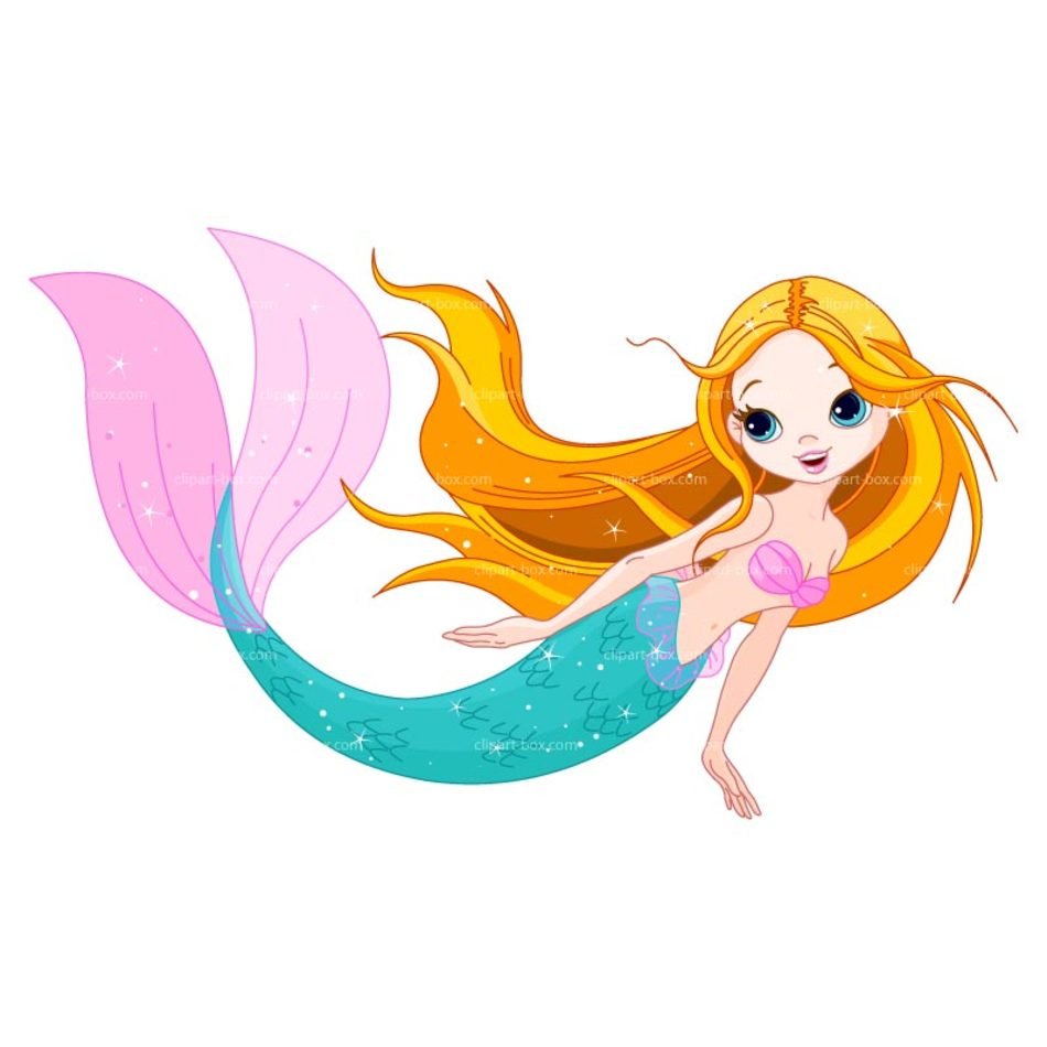 Sexy Mermaid Clip Art