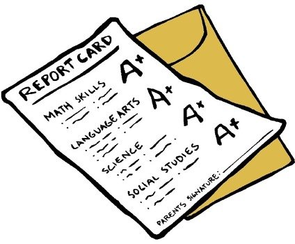 Straight As Report Card