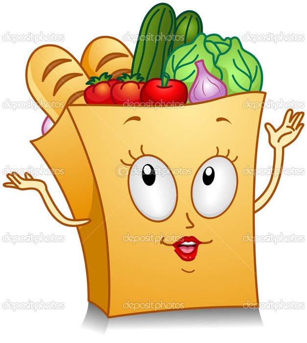Grocery Bag Clip Art N13