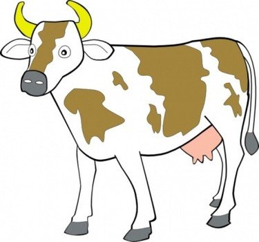 Cow Clip Art N25