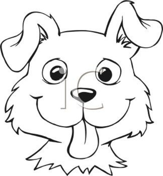 Cartoon Dog Face N4
