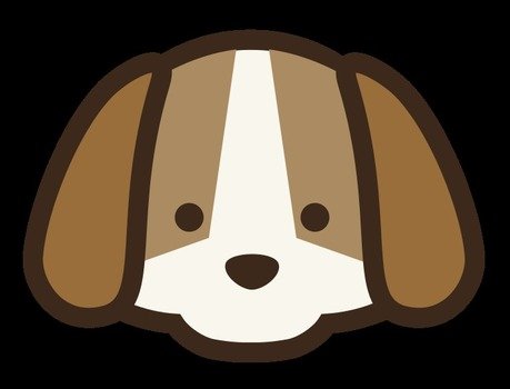 Dog Face Clip Art N7