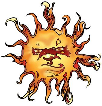 picture of the evil sun