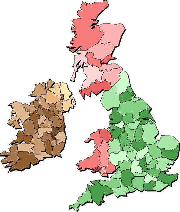 UK Map Outline