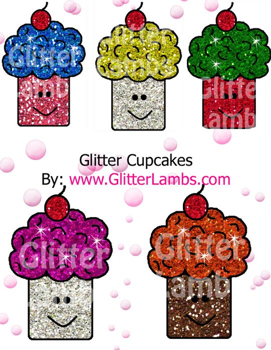 Free Printable Cupcake Clip Art N6