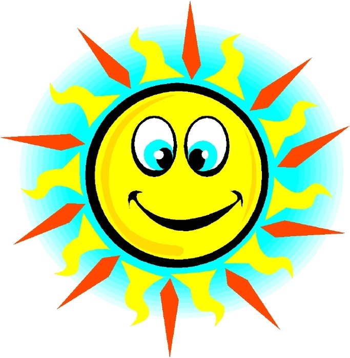 Summer Sun Clip Art N17
