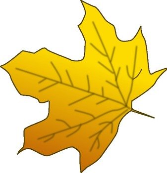 Fall Maple Leaf Clip Art