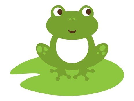 Frog On Lily Pad Clip Art N8