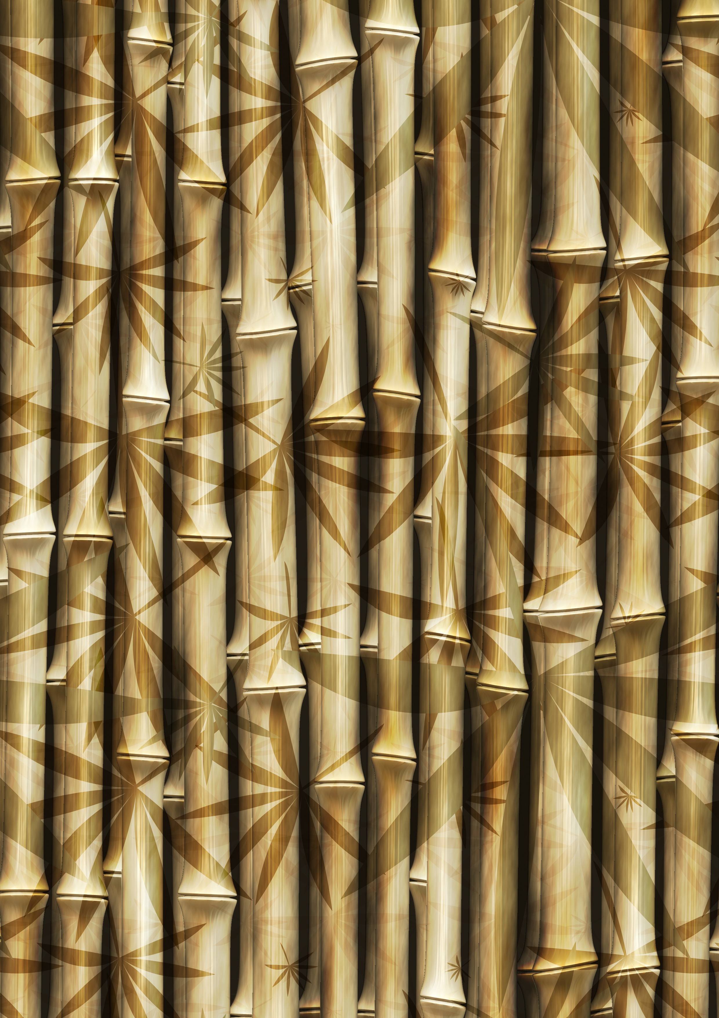 Bamboo rods wallpaper free image download