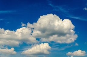 clouds sky blue white background