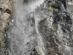 water waterfall rock texture rocky