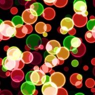 bokeh bubble circle background