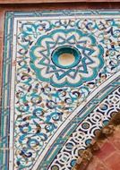 alhambra pattern spain arabic wall