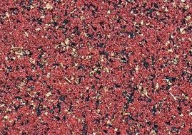 grains gries red steinchen texture