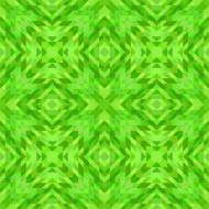 green pattern mosaic triangle