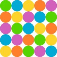 dots spot colorful pattern design