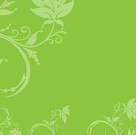 floral leaf leaves swirls