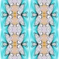 seamless symmetry wallpaper pattern