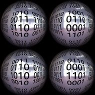 balls with binary codes