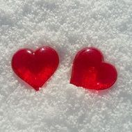 valentine s day heart snow love