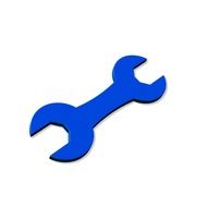 icon drawing cartoon tool wrench