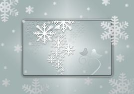 grey christmas background