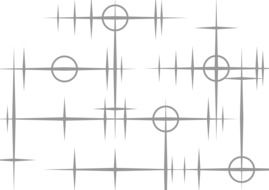 abstract lines circles grey
