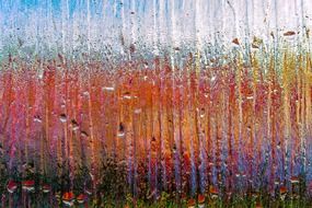 glass colorful abstract background