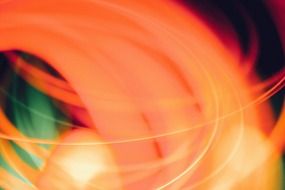 blurred abstract lights