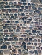 paving stones wall masonry