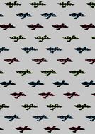 pigeon pattern pop art