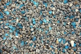 stones grey blue background