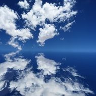 heaven background reflection blue