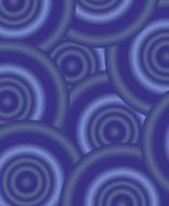 abstract blue circles on wallpapers